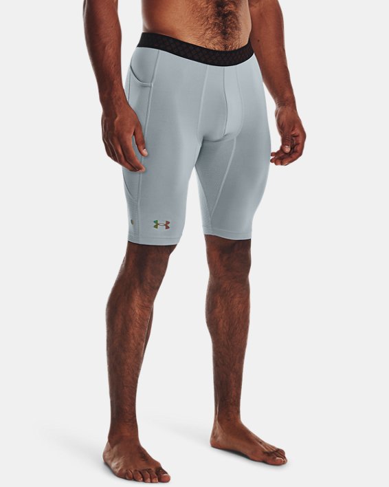 Men's UA RUSH™ SmartForm Long Shorts, Blue, pdpMainDesktop image number 0